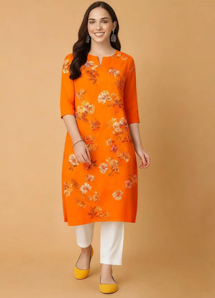 National style Muslim Women's Casual Fashionable And Comfortable Kurtta Dress Long Sleeved Flowers Straight Tube Casual Ethnic