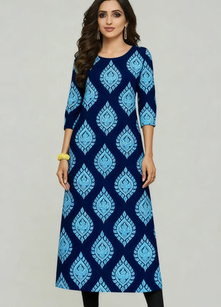 Muslim Dress Kurtta Women's Fashionable Slit hem Straight Tube Casual Elephant Women Dress Turkish Abaya Abito Donna Musulmana