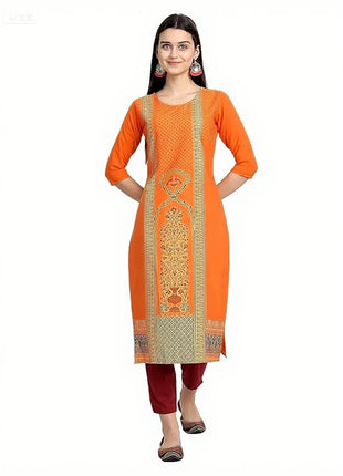Muslim 2026 Women's Kurt Fashionable And Elegant Straight Tube Casual Slit hem Pattern Peacock Abito Donna Musulmana