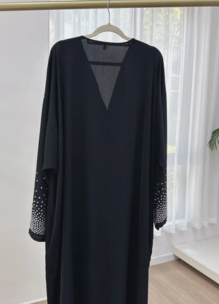 Eid Muslim Diamond Abaya For Women Button Cardigan Up Jalabiya Ramadan Dress 2026 Ramadan Caftan Party Long Robe Vestido Largos