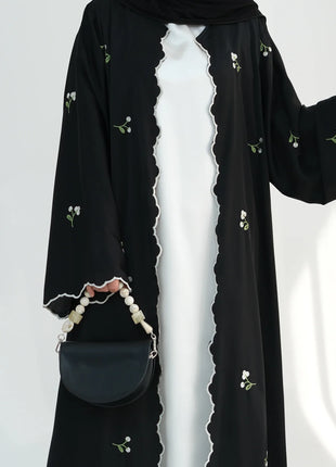 Eid Muslim Abaya for Women Embroidery Cardigan Dresses Abayas Ramadan Morocco Dubai Jalabiya Kaftan Vestidos Arab Long Robe 2025