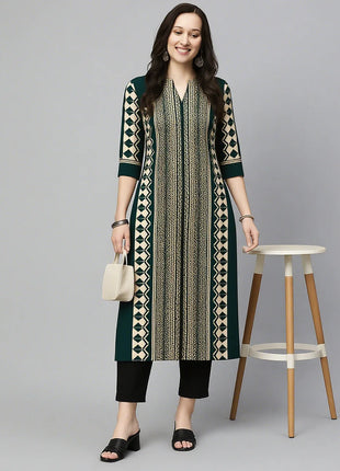 Muslim Women's Casual, Fashionable  Kurt Dress Long Sleeved Straight Tube Casual Ethnic Moroccan Takchita Dress Abaya