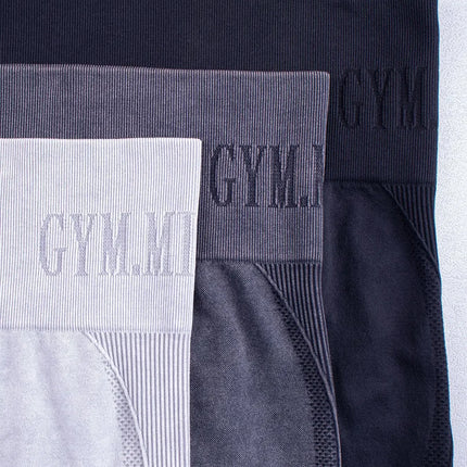 Women Seamless Gym High Waist Yoga Pants Hip Lifting Outdoor Sports Tight Waist Letter Sand Washed Pants Exercise Yoga Leggings