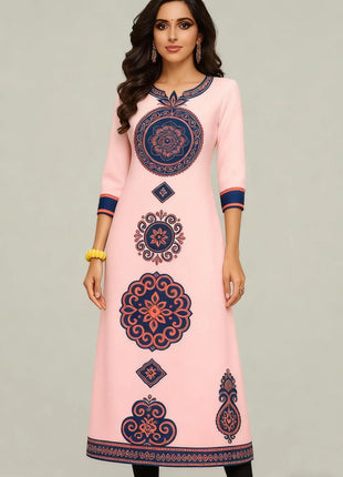 Muslim 2026 Kurt Women's Fashionable And Comfortable Dress With Straight Tube Casual Multiple Designs Islamic Clothing