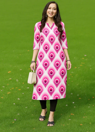 Muslim Women's Kurtta Casual Fashion Dress Straight Tube Casual Ethnic Flower Mandarin National Style Regular Women Dress Abaya