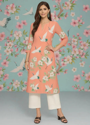 National style Women Kurt Casual Dress Kurtta Straight Casual Ethnic Flower Mandarin 3D Design Suitable Ladies Abaya Muslim