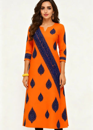 Muslim Dress Kurt Women's Fashionable Elegant Straight Tube Casual Color Elephant Pattern Tenue De Priere Femme Musulmane