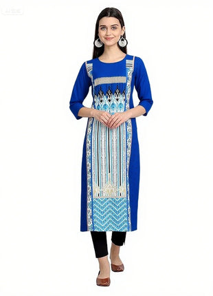 Muslim Kurt Women's Fashion Comfortable Dress Straight Tube Ethnic Vestiti Marocchini Donna Abito Donna Musulmana Slit hem