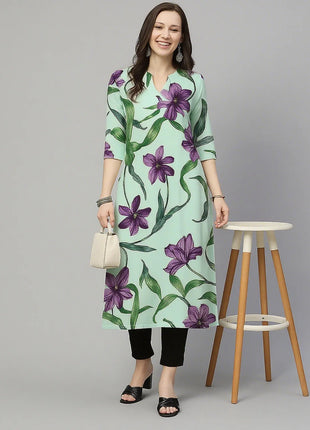 Muslim Kurt Women Fashion Comfortable Dress Long Sleeve Straight Tube Casual Ethnic Flower Vestidos Longos Moroccan Kaftan Dress