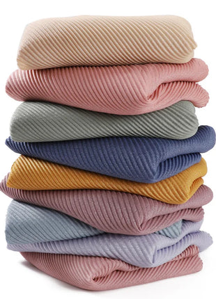 New Breathable Soft Solid Color Silver Silk Crumpled Shiny Pleated Shawl Women's Hair Towel Scarf One Piece Dropshipping