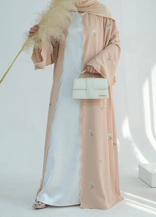 Eid Muslim Abaya for Women Embroidery Cardigan Dresses Abayas Ramadan Morocco Dubai Jalabiya Kaftan Vestidos Arab Long Robe 2025