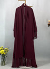 Only Maroon Abaya