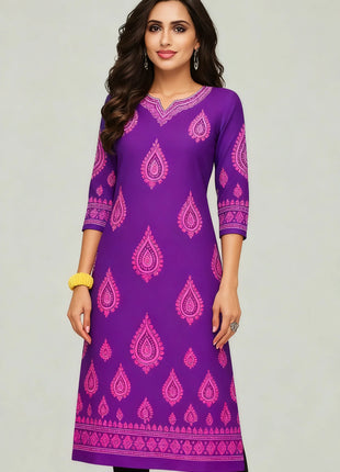 Muslim Kurtta Casual Dress Middle Eastern Straight Casual Ethnic Slit hem Mandarin Peacock National Style Caftan Turkish Abaya