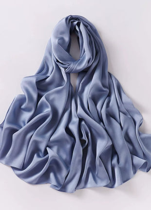 New Bubble Chiffon Hijab Scarf Handmade Flower Beaded Anchor Satin Silk Scarf  Hijabs for Women Turban Femme Ramadan Islamic