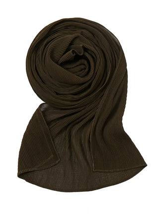 Big Size Pleated Chiffon Hijab Scarf for Muslim Women Turban Pashmina Shawls and Scarves Women Bandana Headband Hijabs Headscarf