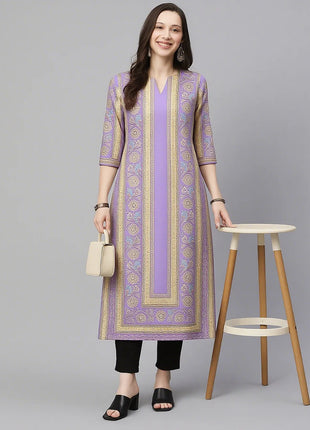 Muslim Women's Fashionable And Comfortable Kurt Dress Long Sleeved Straight Tube Casual Ethnic Abaya Women Elegant Luxury Dress