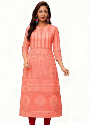 Muslim 2026 Women's Kurt Fashionable And Elegant Straight Tube Casual Kurtta Abito Donna Musulmana Girls Prayer Dress