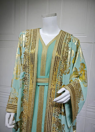 Eid Women Dress Muslim Abaya Embroidery Party Jalabiya Ramadan Long Dresses Abayas Vestidos Largos Kaftan Arab Long Robe 2025