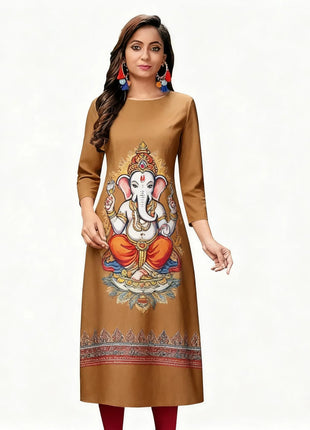 Muslim Dress Kurt Women's Fashionable And Elegant National style Straight Tube Casual RSlit Hem Flowers Pattern Noble Skirt 2026