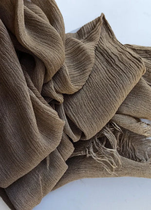 61 Colors Soft Cotton Viscose Scarf Rayon Material Muslim Hijab Mid Eastern Plain Solid Color Headscarf With Tassel