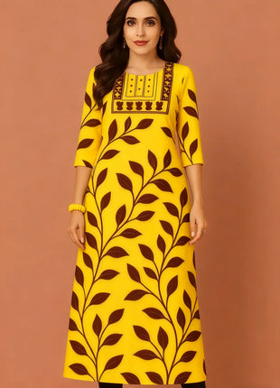 Muslim Dress Kurt Women's Fashionable And Elegant Turkish Abaya Straight Tube Casual RSlit Hem Abito Donna Musulmana