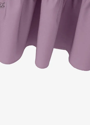 ZANZEA Women 2026 Spring O Neck Long Sleeve Dresses Elegant Muslim Abaya Dress Ramadan Robe Stylish Flounce Maxi Dresses Kaftan