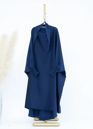 Ramadan Muslim Dress Girls Kids Prayer Garment Hijab Dress  Child Hooded Abaya Full Cover Niqab Islam Dubai Eid Robe 2023 jilbab