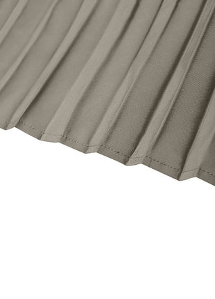 ZANZEA Autumn Women Muslim Dress Turkey Abaya Elegant Long Lantern Sleeve Patchwork Sundress Pleated Vestidos Islamic Dubai Robe