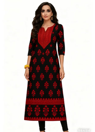 Muslim Kurt Women Casual Fashion Dress Peacock Straight Tube Casual Ethnic Flower National Style Islamische Kleidung Frauen