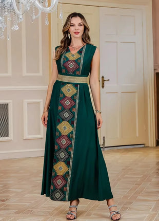 Eid Muslim 2 Piece Set Women Embroidery Dresses Open Abaya Suit Jalabiya Ramadan Dubai Kaftan Party Vestidos Cardigan Robe 2025