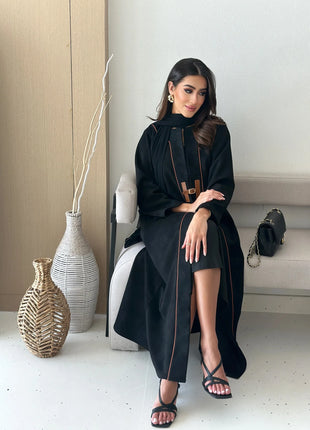 2025 Dubai Muslim Modest Cardigan for Women Eid Saudi Arabia Kimono Abaya Dress Luxury Islam Turkey Holiday Party Jalabiya Gown