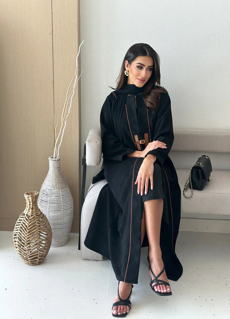 2025 Dubai Muslim Modest Cardigan for Women Eid Saudi Arabia Kimono Abaya Dress Luxury Islam Turkey Holiday Party Jalabiya Gown