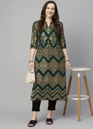 Muslim Kurt Women's Fashion Comfortable Dress Long Sleeve Straight Tube Ethnic Vestiti Marocchini Donna Caftan Dress Moroccan