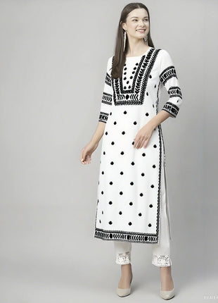 Muslim Women's Fashionable Comfortable Kurtta Dress Slit Hem Straight Tube Casual Ethnic Abaya Women Dress Abaya Turkish Abaya