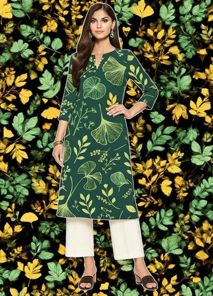 Muslim Kurt Women's Fashion Comfortable Long Sleeve Straight Casual Ethnic Peacock Pattern New Dress Ladies Abaya Muslim