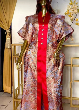 African Dresses for Women Autumn African Women Long Sleeve Plus Size Long Dress Maxi Dress Christmas Robes African Clothes