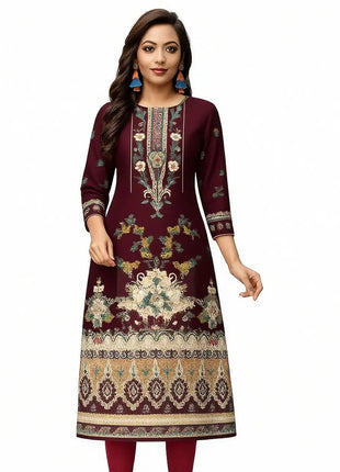 Muslim Kurtta Women Casual Fashion Dress Straight Tube Turkish Abaya Vetement Femme Flowers National style Kaftan Dress Moroccan