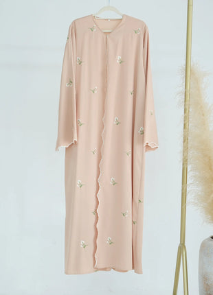 Eid Muslim Abaya for Women Embroidery Cardigan Dresses Abayas Ramadan Morocco Dubai Jalabiya Kaftan Vestidos Arab Long Robe 2025