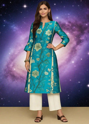 Muslim Women's Casual Fashionable  Kurt Dress Straight Tube Ethnic Moroccan Takchita Dress Abaya Robe Longue Femmes Musulmane