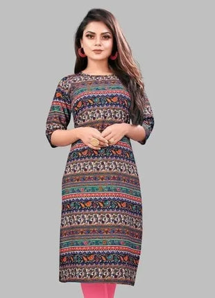 Muslim Kurt Women Casual Fashion Dress Peacock Straight Tube Casual Ethnic Peacock National Style Abito Donna Musulmana