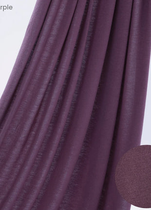 29Colors Cheap Jersey Hijab Scarf Solid Muslim Long Scarves Turban Shawl Elastic Cotton Arab Headscarf Head Wraps Saudi Hijabs