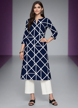 Muslim Women's Kurt Casual Fashion Dress Straight Tube Casual Ethnic Flower Mandarin National Style Regular Size Design Sense