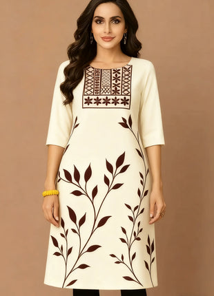 Muslim Dress Kurt Women's Fashionable And Elegant Turkish Abaya Straight Tube Casual RSlit Hem Abito Donna Musulmana