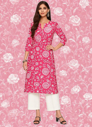 Muslim Dress Kurt Women's Fashionable And Elegant Straight Tube Casual Round Neck Color Elephant Pattern Abaya Femme Dubaï