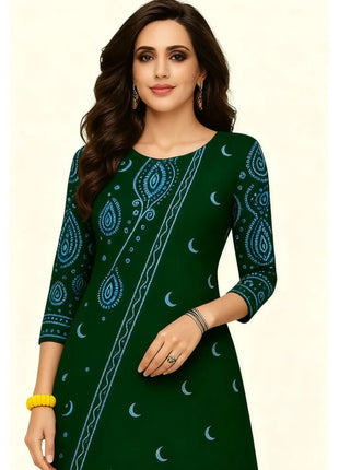 Dress Kurtta Women's Fashionable Long Sleeved Straight Tube Casual Bright Patterns Robe Arabe Robe Traditionnelle Arabe Muslim