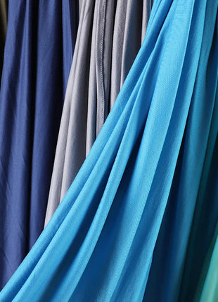Muslim Plain Cotton Jersey Hijab Scarf Solid Color With Good Stitch Stretchy Soft Turban Head Wraps Shawl Foulard Femme