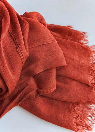 61 Colors Soft Cotton Viscose Scarf Rayon Material Muslim Hijab Mid Eastern Plain Solid Color Headscarf With Tassel