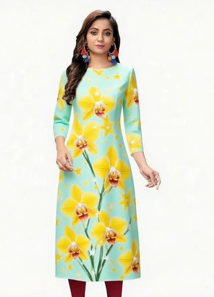 Muslim 2026 Women's Kurt Fashionable And Elegant Straight Tube Casual Kurtta Abito Donna Musulmana Girls Prayer Dress