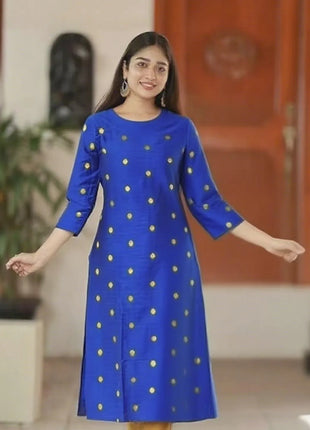 Muslim Kurt Women's Fashion Comfortable Dress Straight Tube Ethnic Vestiti Slit hem Marocchini Donna Caftan Dress Moroccan Abaya
