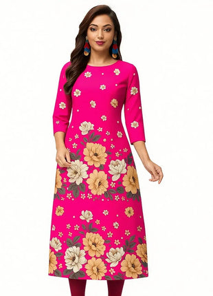 Muslim Kurtta Women Fashion Comfortable Dress Straight Tube Casual Ethnic Peacock Vestidos Longos Abito Donna Musulmana